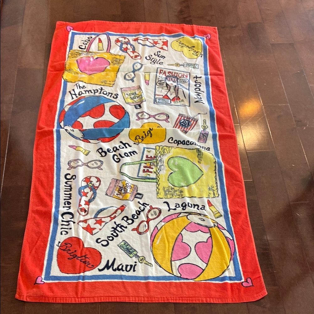 Brighton beach towel